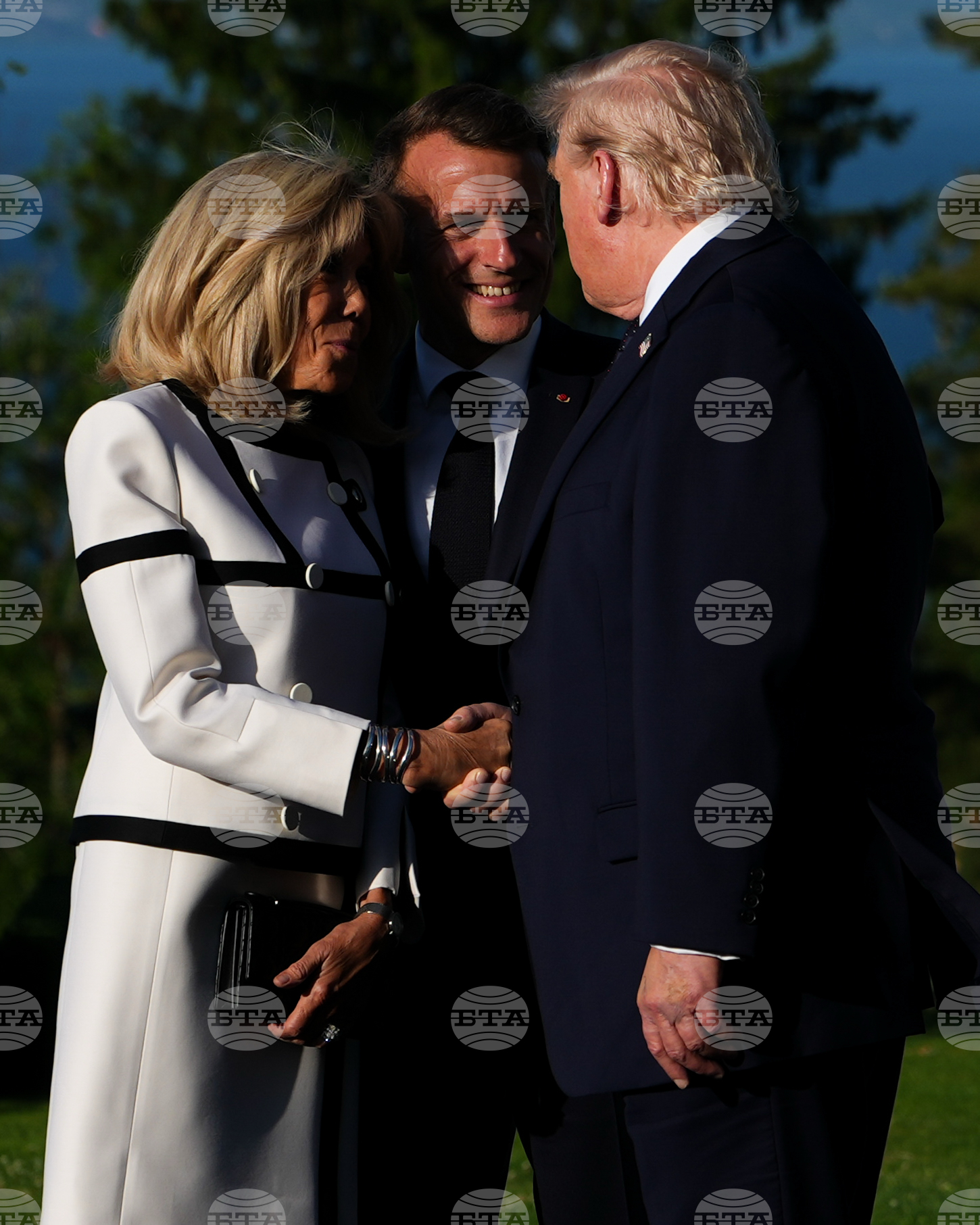 France G7 Summit Trump