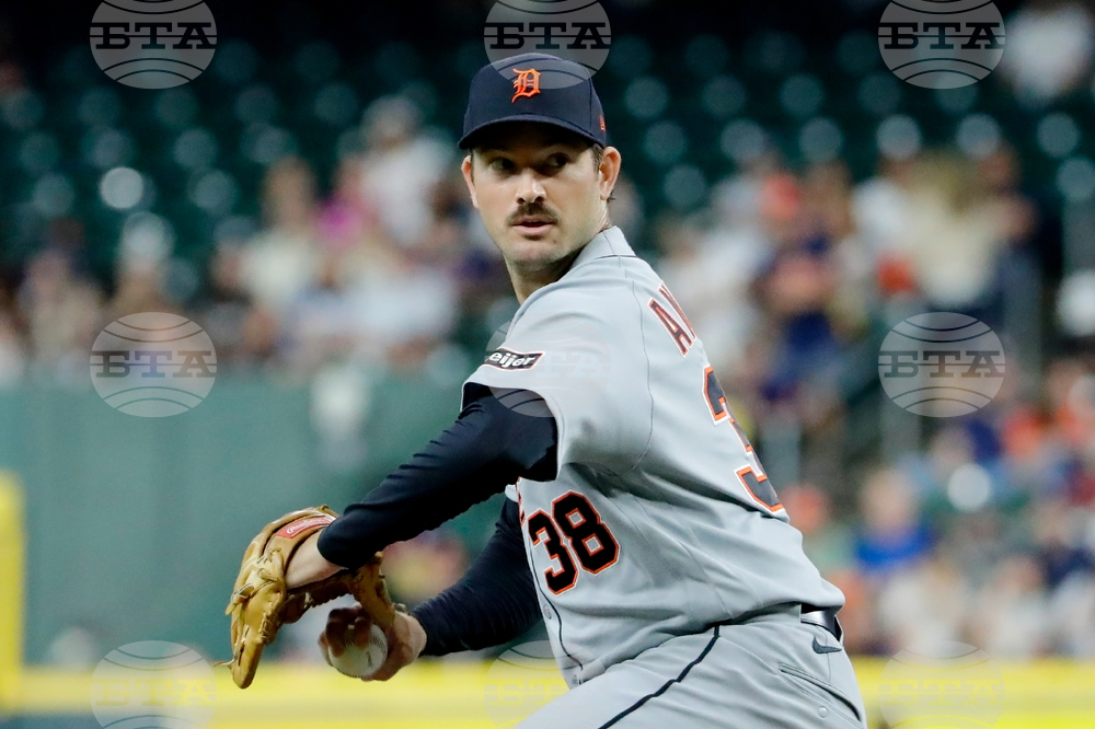 Tigers Astros Baseball