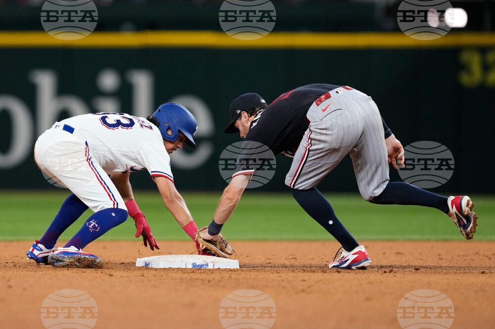 Twins Rangers Baseball