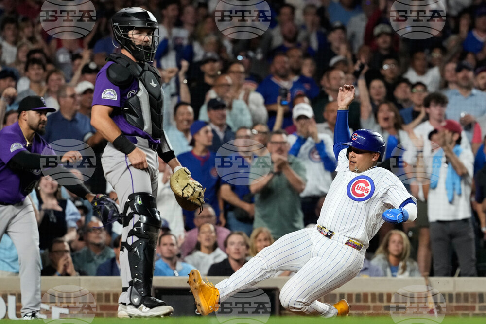 Rockies Cubs Baseball