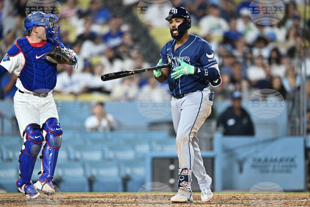Rays Dodgers Baseball