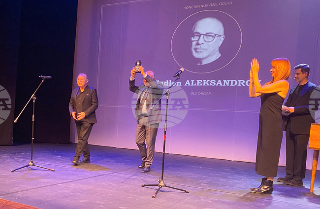 Vladlen Aleksandrov Receives Special Award for Directing Bulgarian-Turkish Theatre Co-Production "Dead Souls"