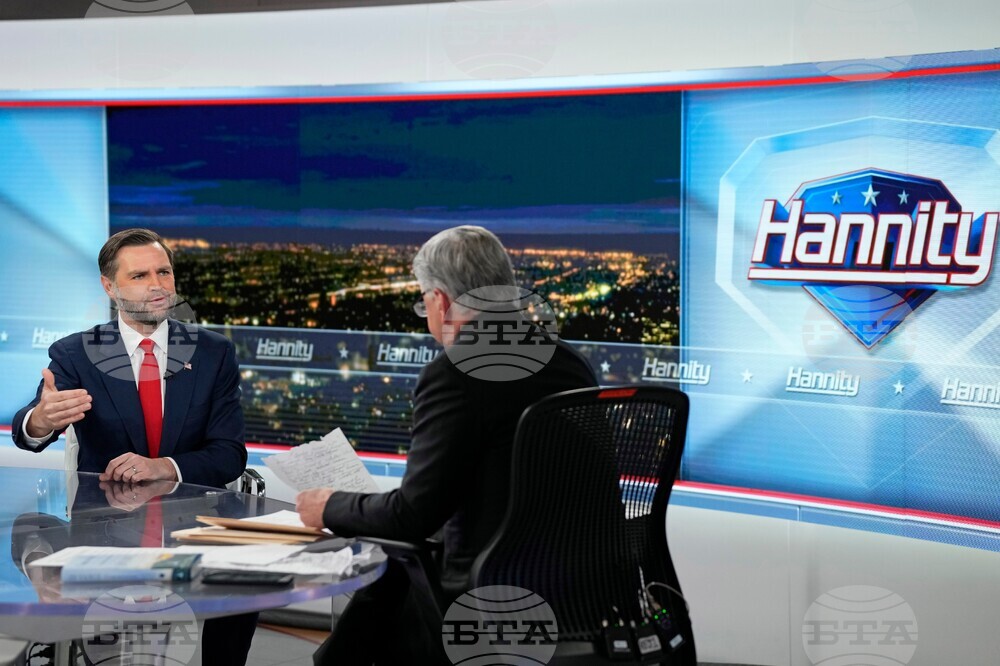 APTOPIX JD Vance Visits "Hannity"