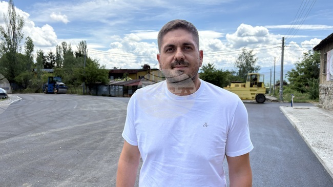 До месец трябва напълно да приключи ремонтът на пътя Ковачевци – Ярлово, каза зам.-кметът на Самоков Петър Костов