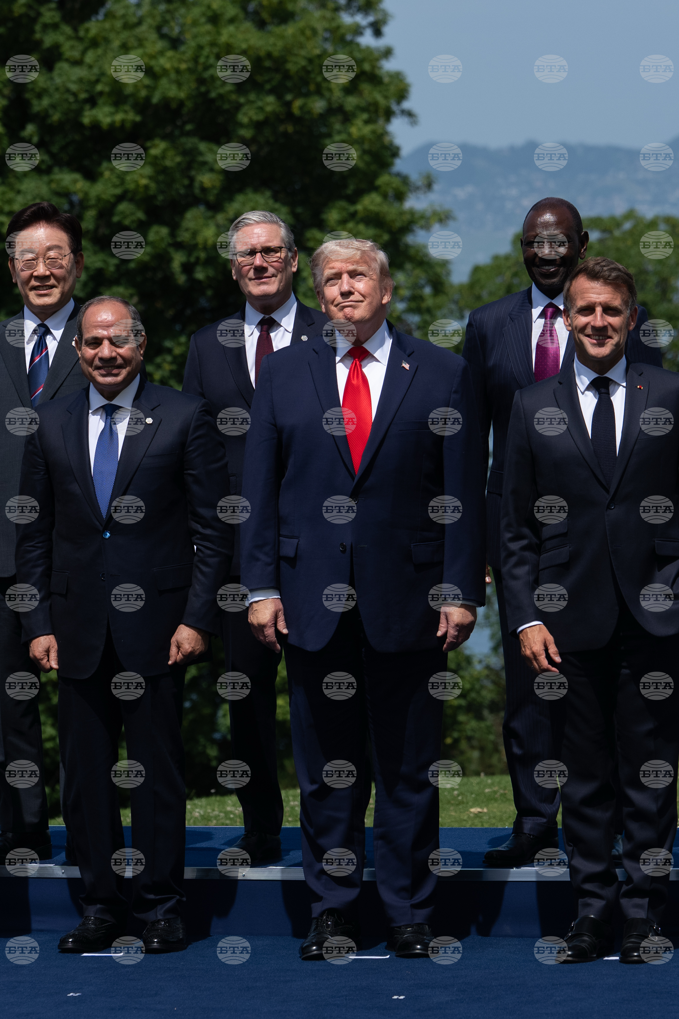 France G7 Summit Trump