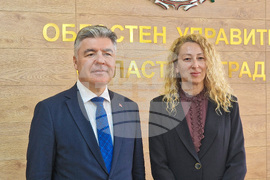 Разград - областен управител - генерален консул - среща