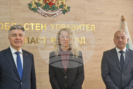Разград - областен управител - генерален консул - среща