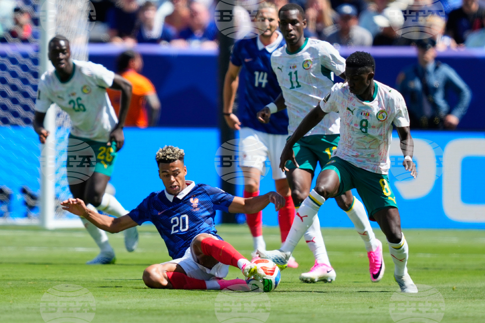 Senegal France WCup Soccer