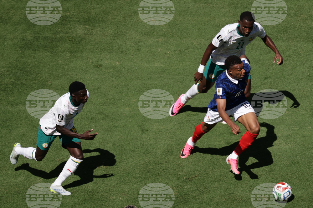 Senegal France WCup Soccer