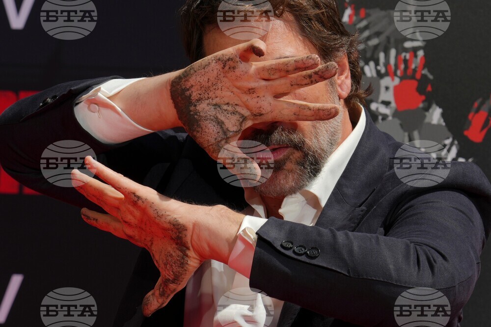 Javier Bardem Hand and Footprint Ceremony