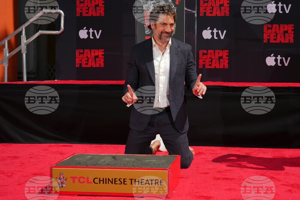 Javier Bardem Hand and Footprint Ceremony