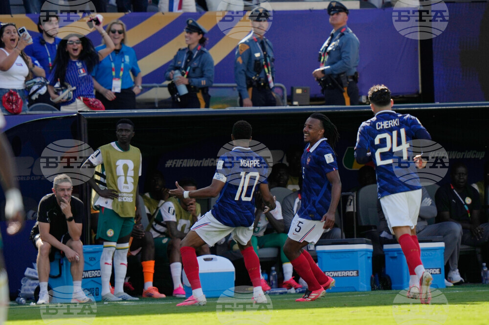 Senegal France WCup Soccer