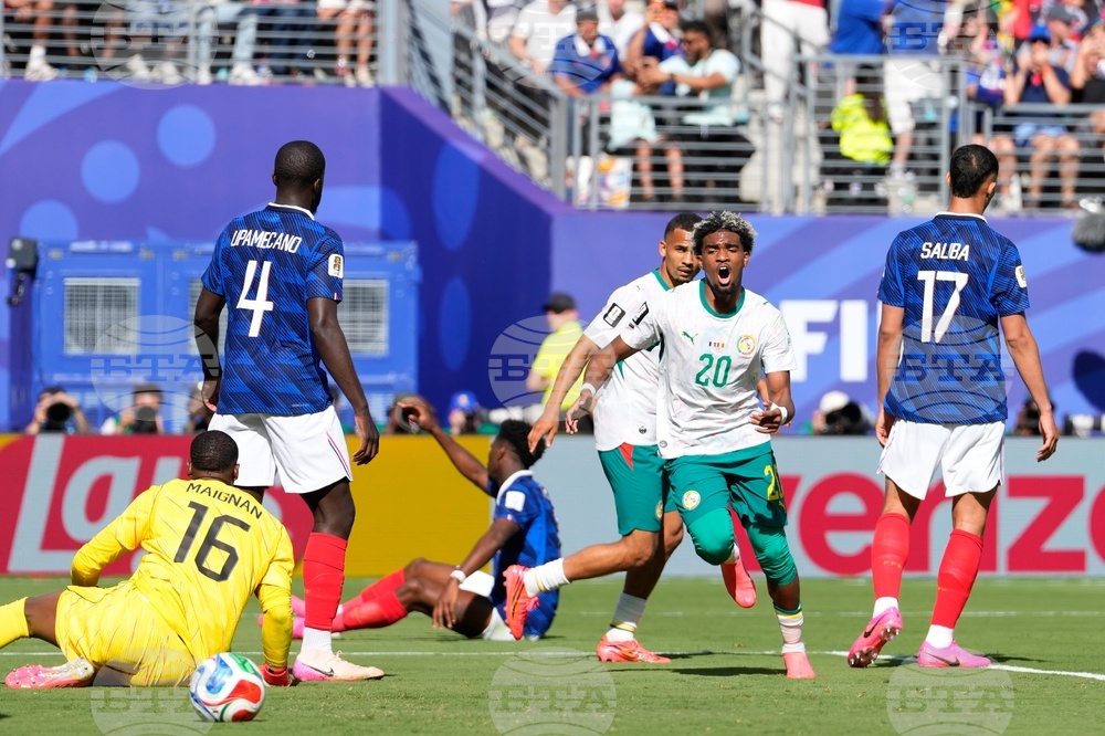 Senegal France WCup Soccer