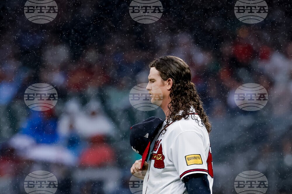 Giants Braves Baseball