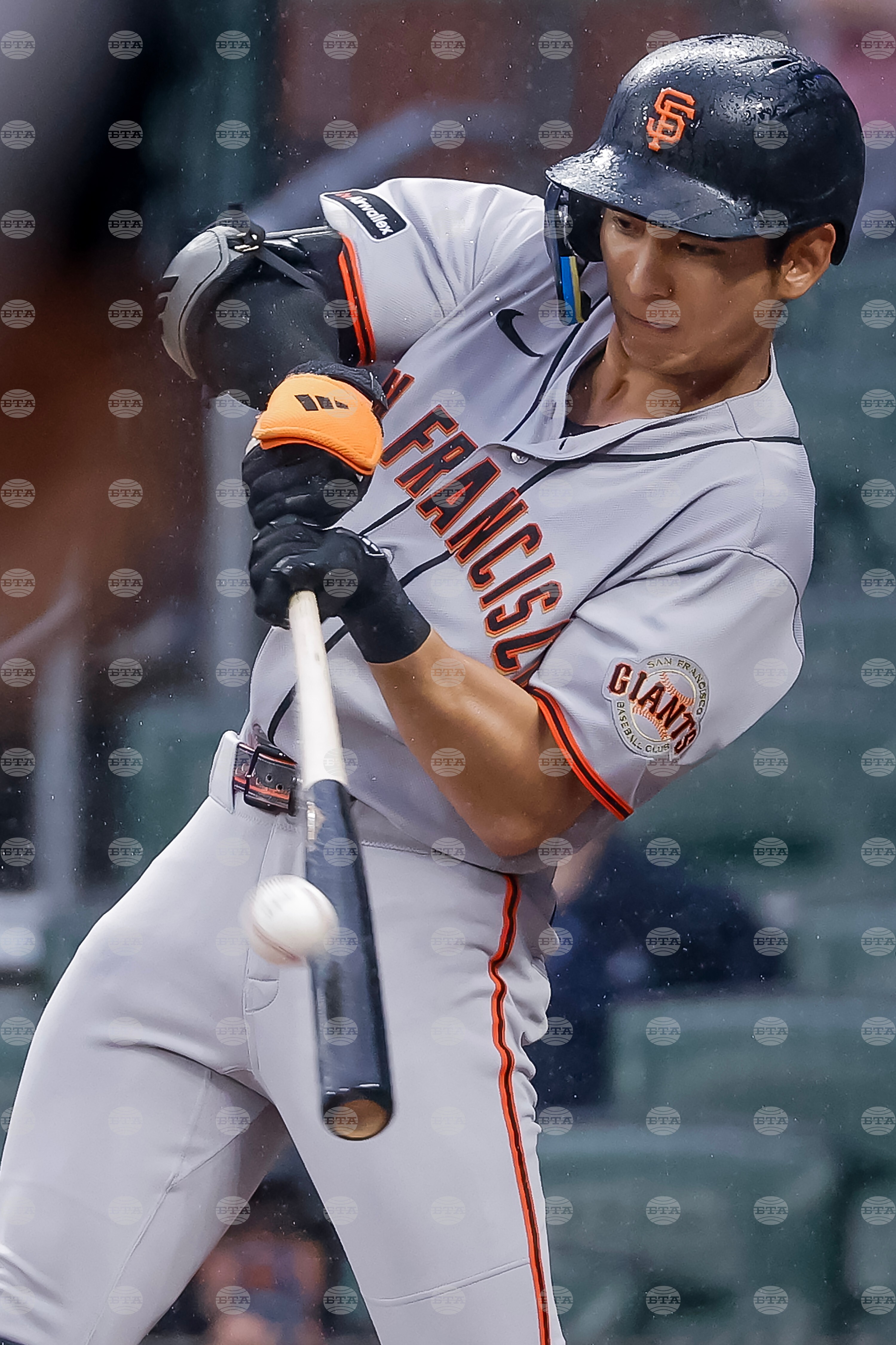 Giants Braves Baseball