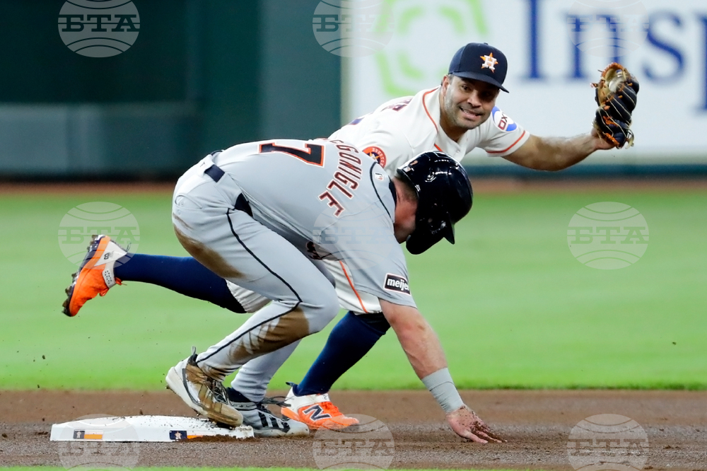Tigers Astros Baseball