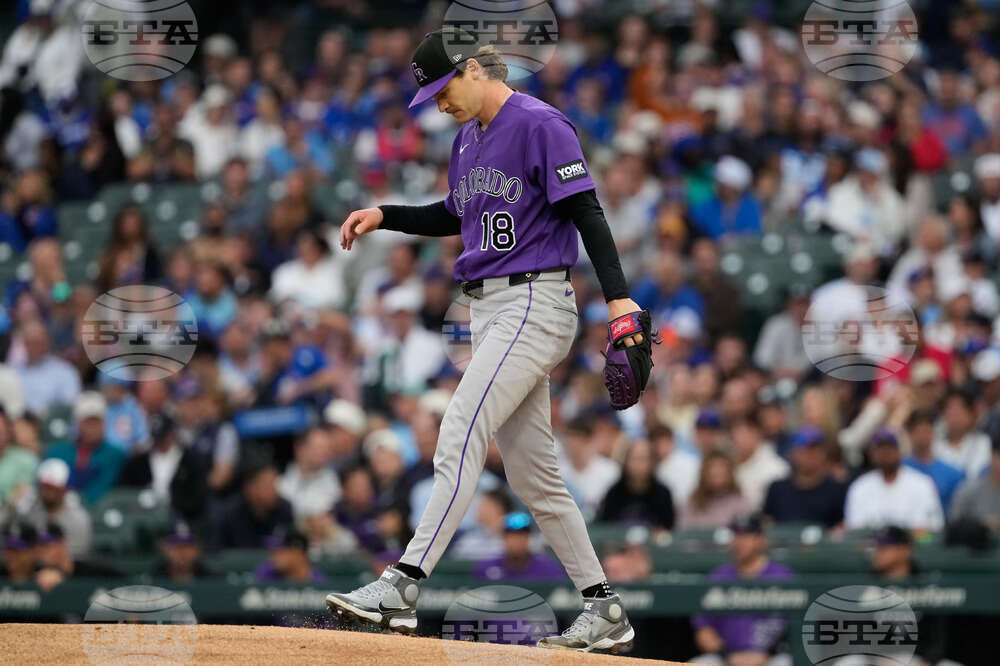 Rockies Cubs Baseball