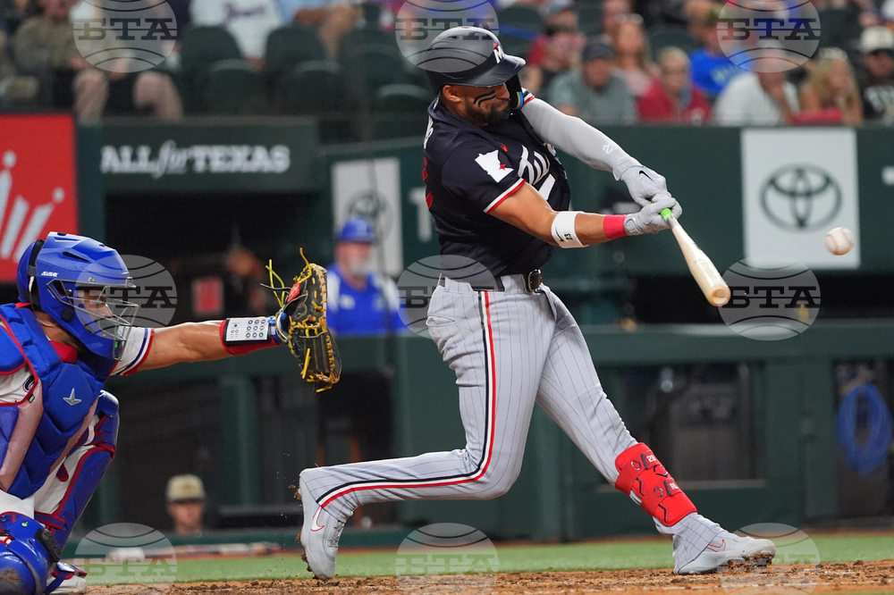 Twins Rangers Baseball