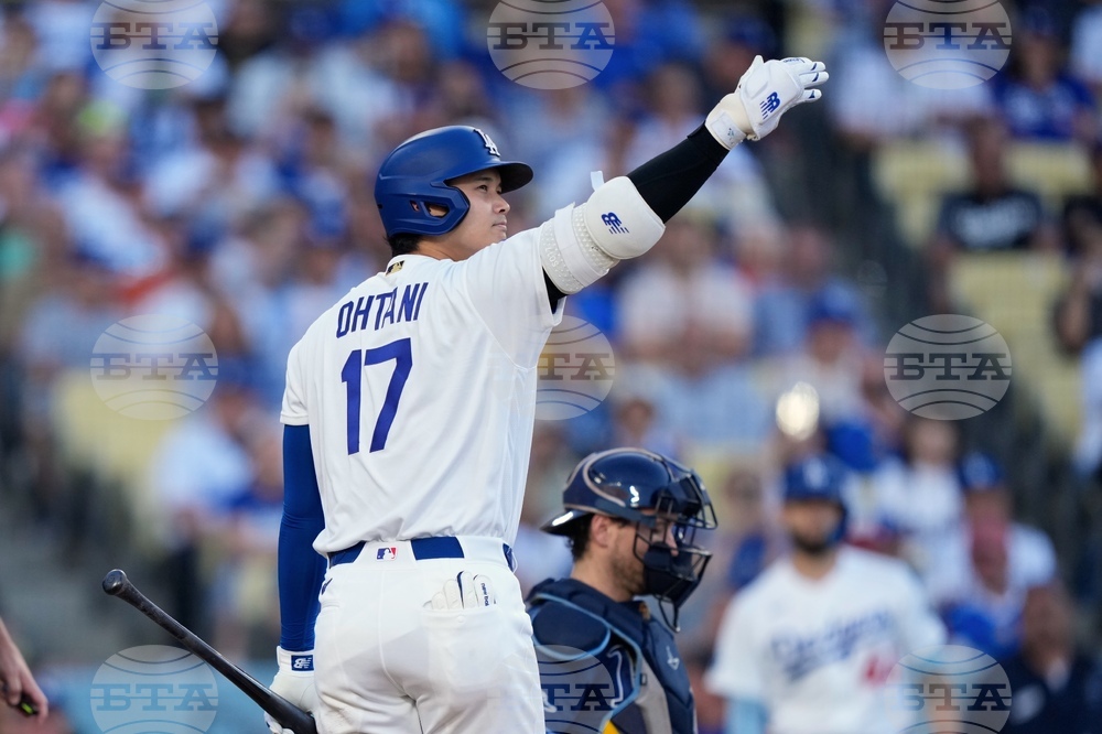 Rays Dodgers Baseball