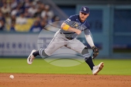 Rays Dodgers Baseball