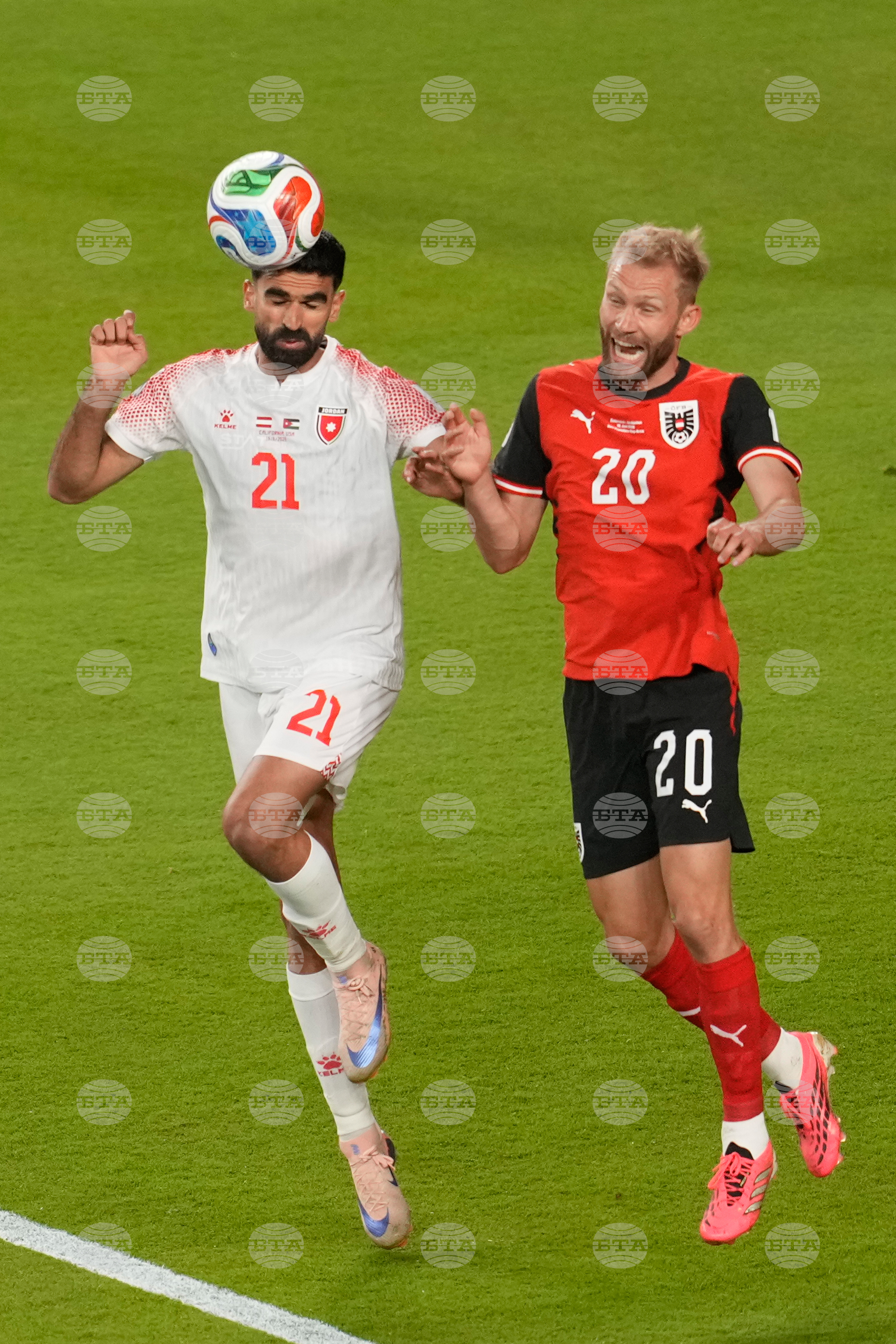 Jordan Austria WCup Soccer