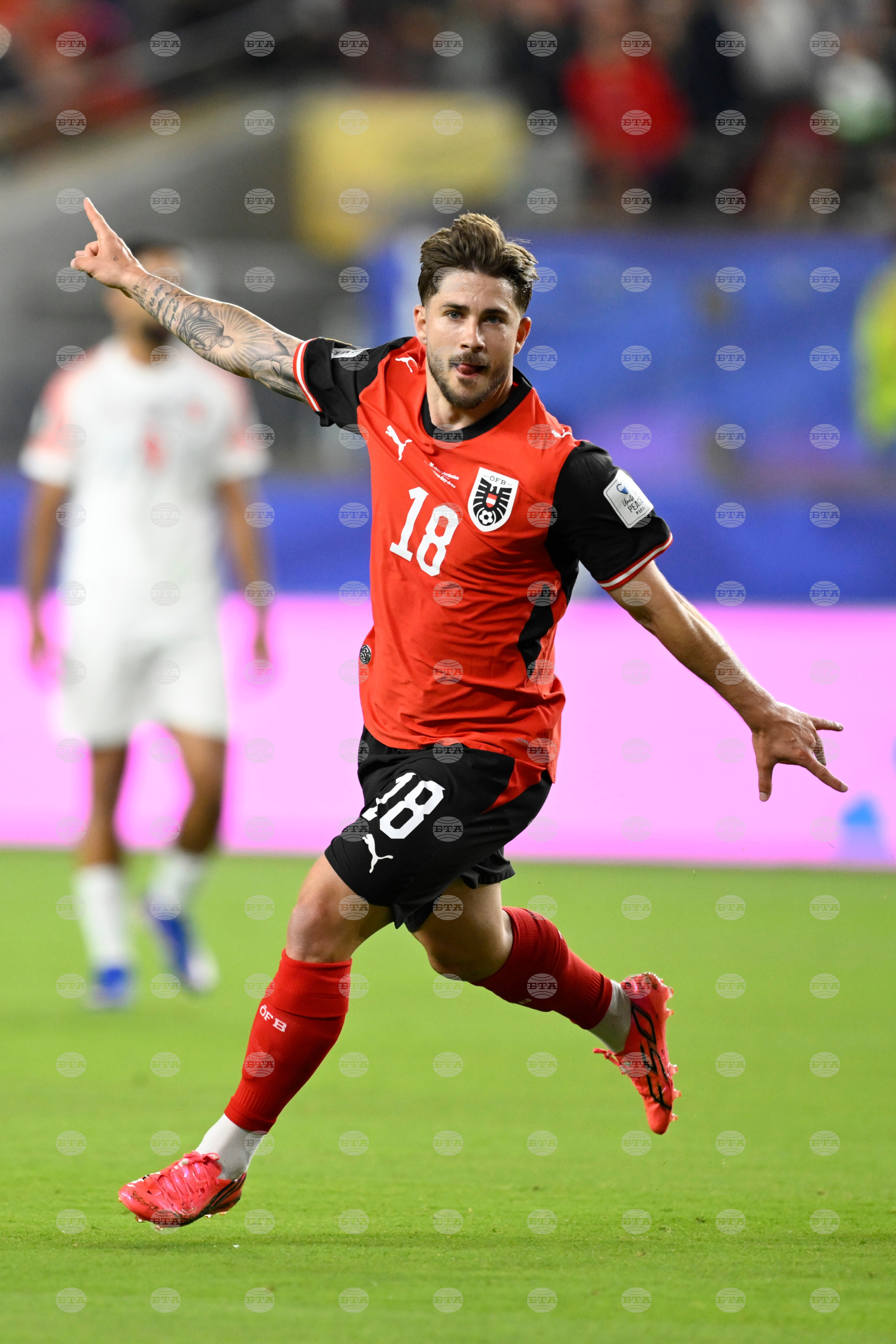 Jordan Austria WCup Soccer