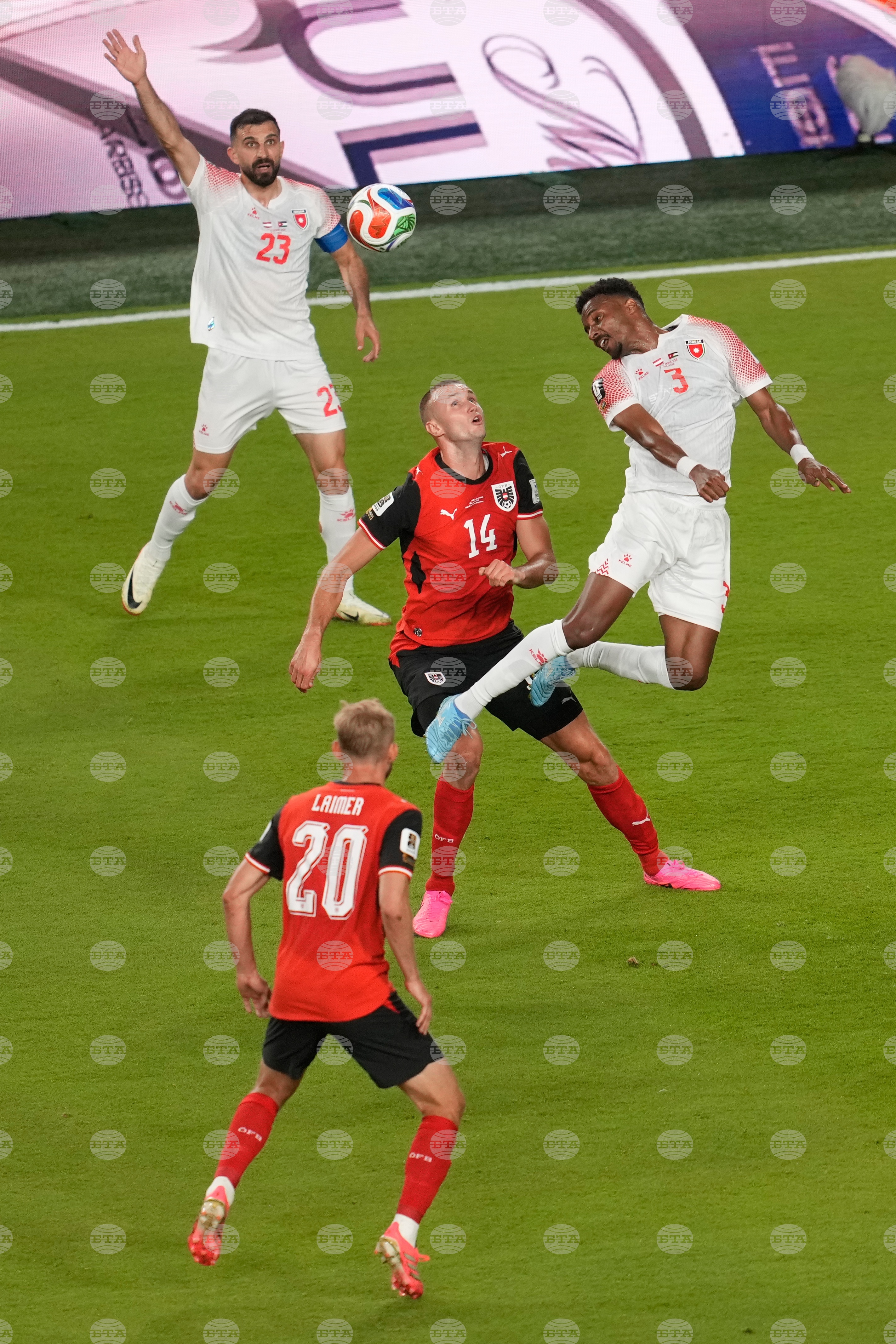 Jordan Austria WCup Soccer
