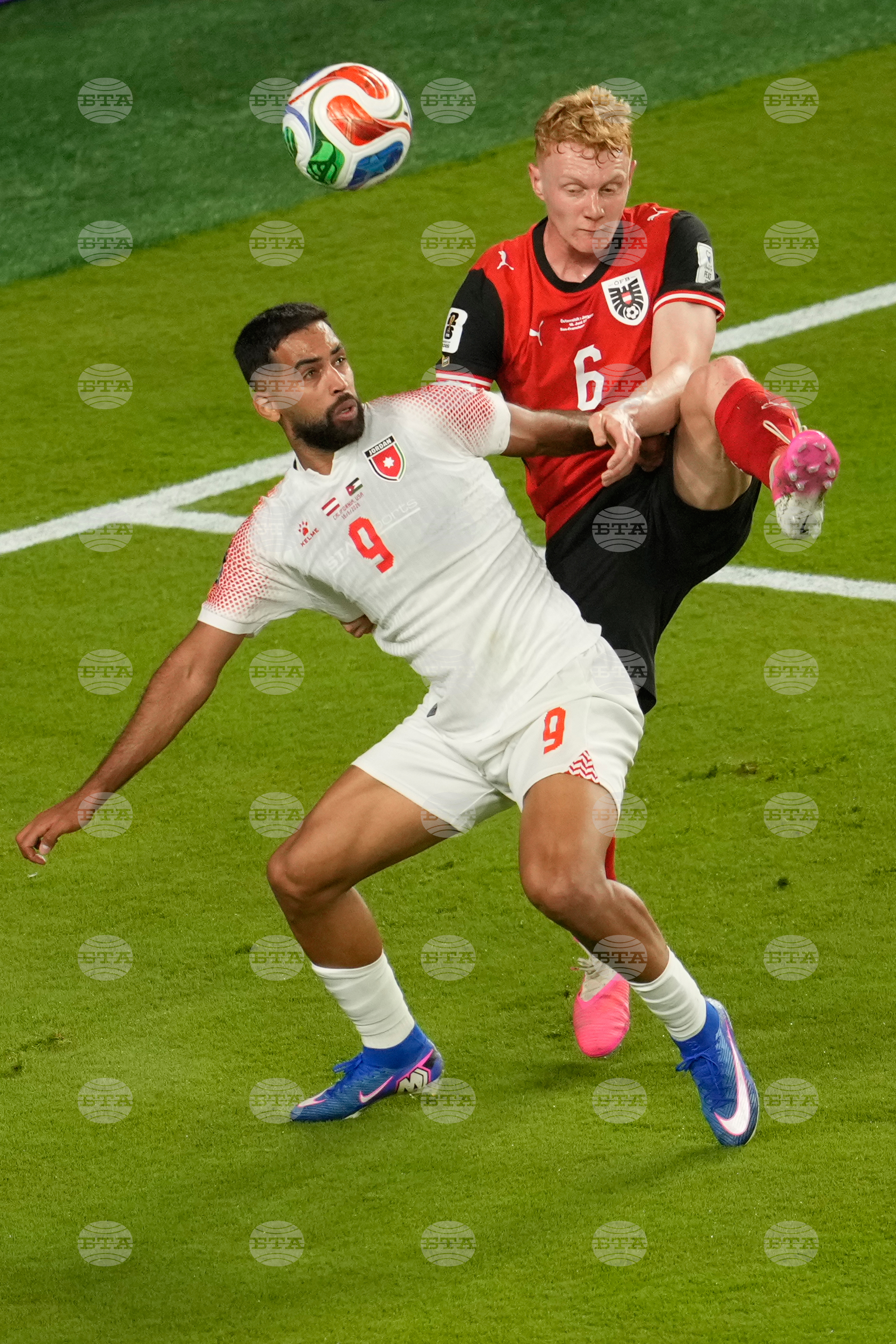 Jordan Austria WCup Soccer