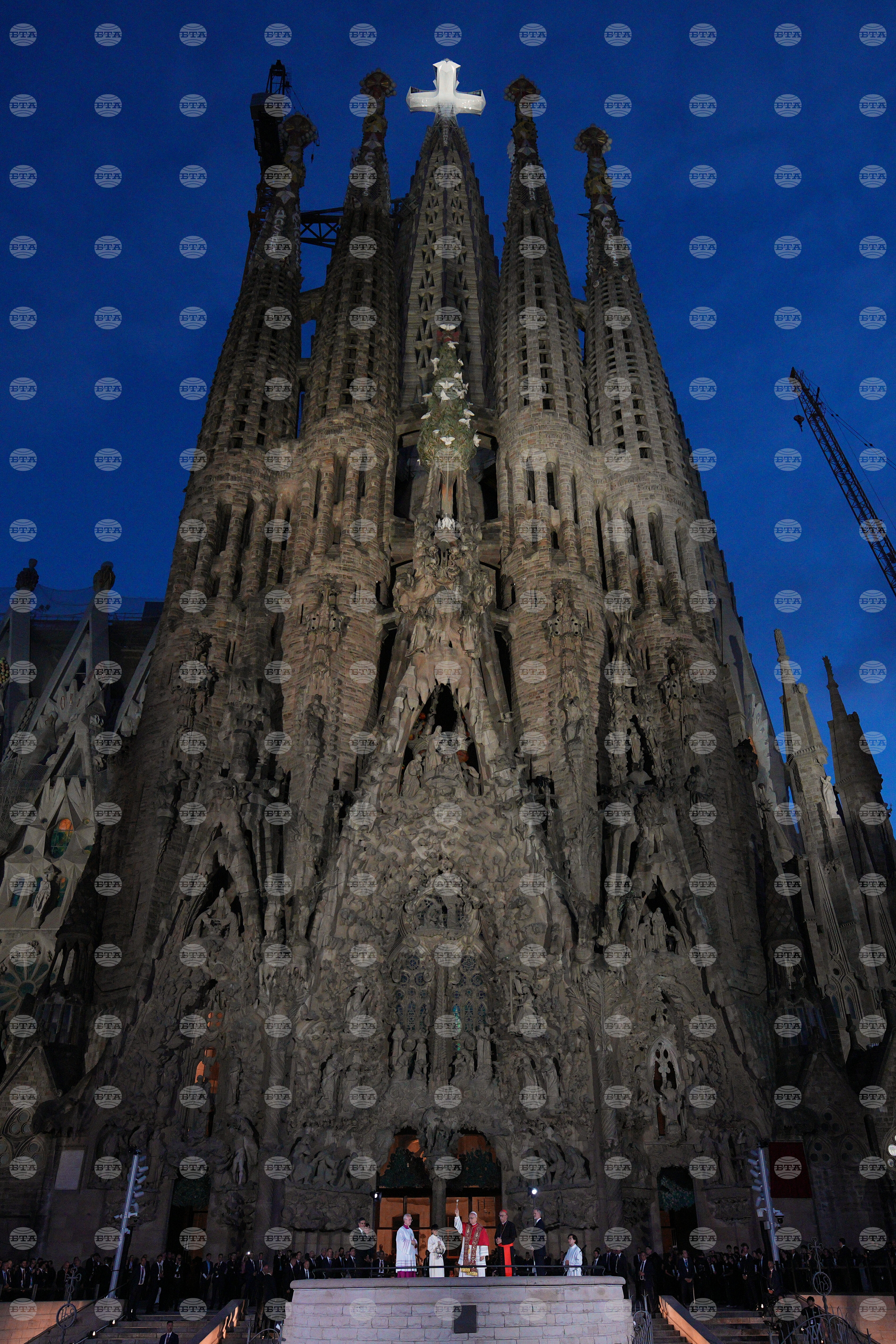 APTOPIX Spain Pope