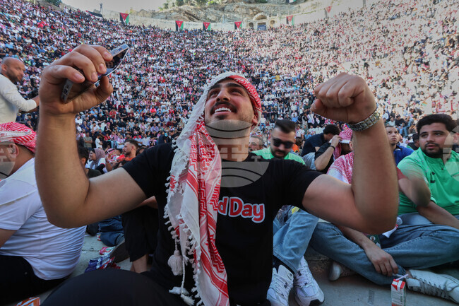 APTOPIX Jordan WCup Soccer Reaction