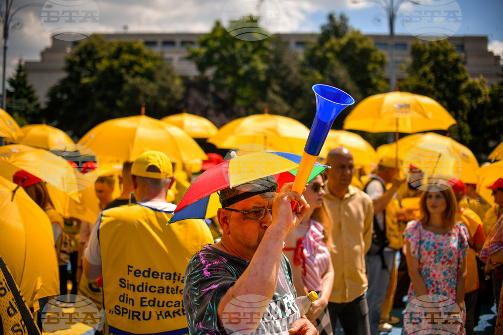 Romania Education Protest