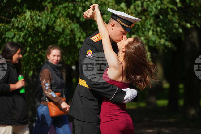 APTOPIX Russia Daily Life