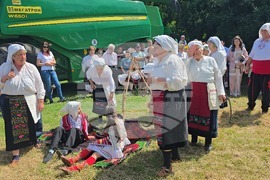 Село Дренов - жътвена кампания - откриване