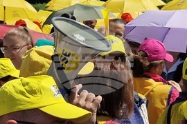 Румъния - Букурещ - протест на учители