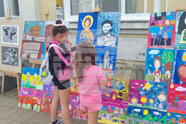 Търговище - Школа за изобразително изкуство - изложба