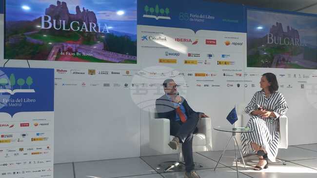 Bulgaria Presented in Foreign Language Popularization Inititiative within Madrid Book Fair