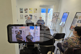 Национален пресклуб на БТА - Атина -  Илияс Франгакис - разговор