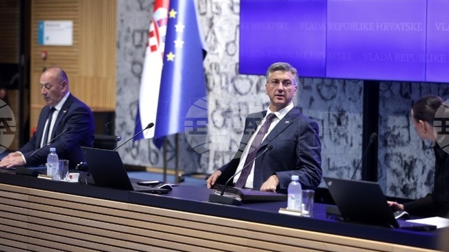 ХИНА: Хърватският премиер Андрей Пленкович приветства предлаганото въвеждане на доживотен затвор и надзор за опасни престъпници