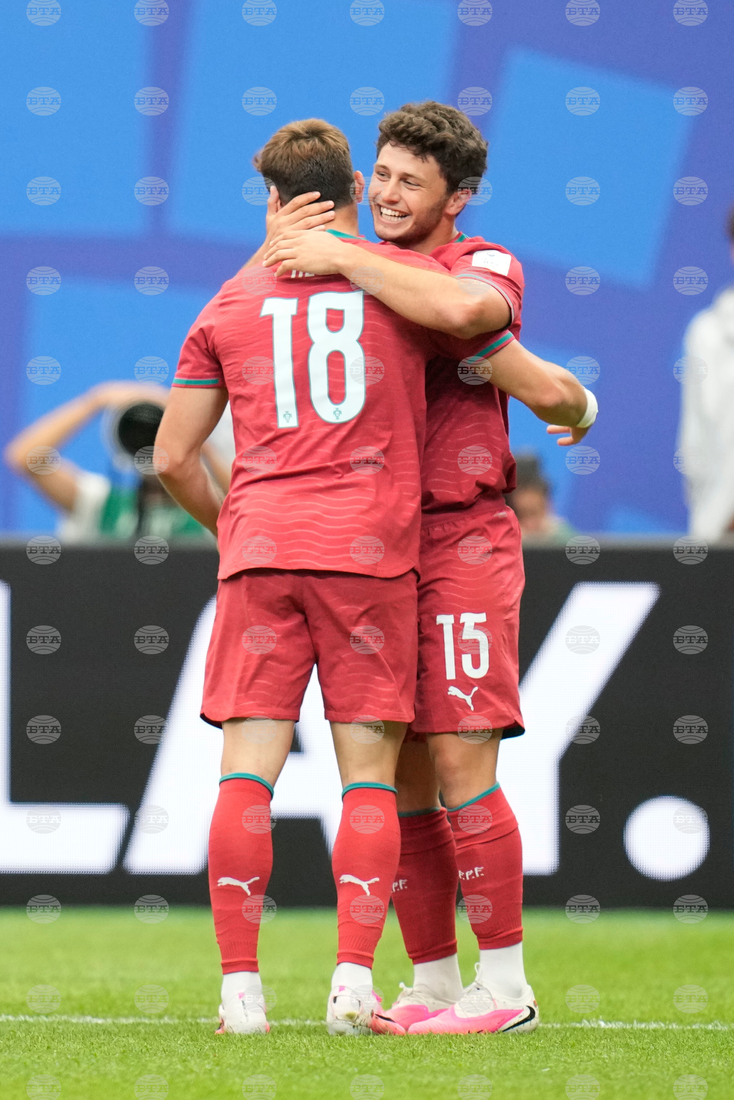 Congo Portugal WCup Soccer