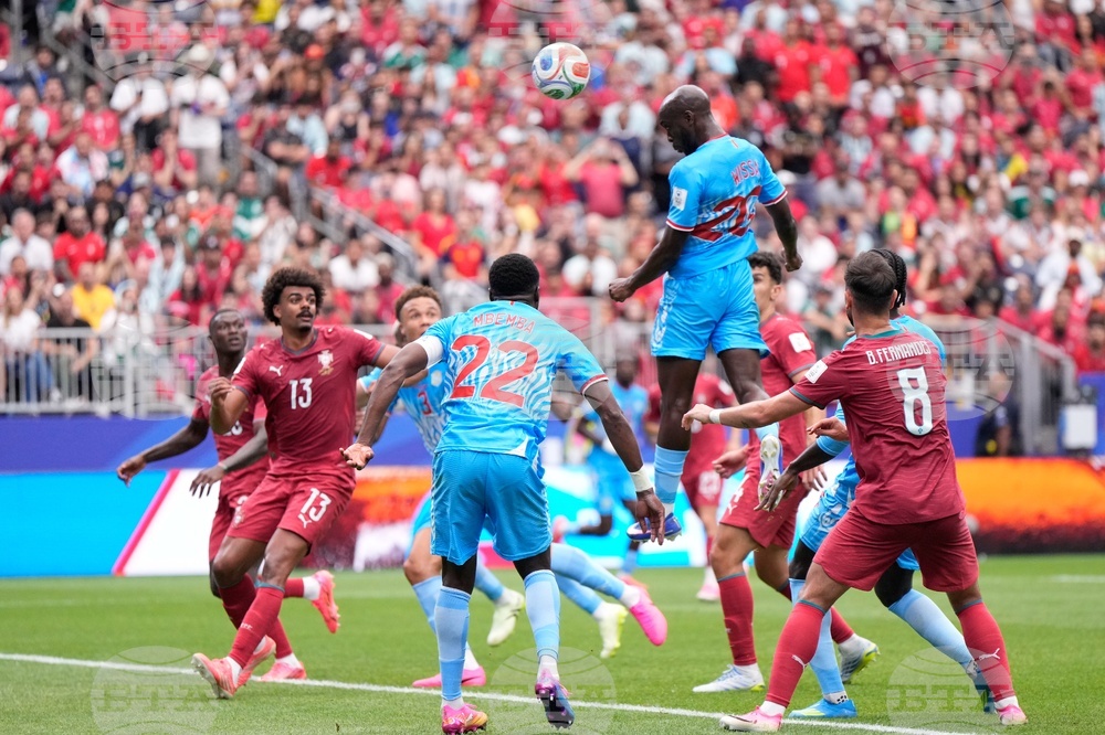 APTOPIX Congo Portugal WCup Soccer