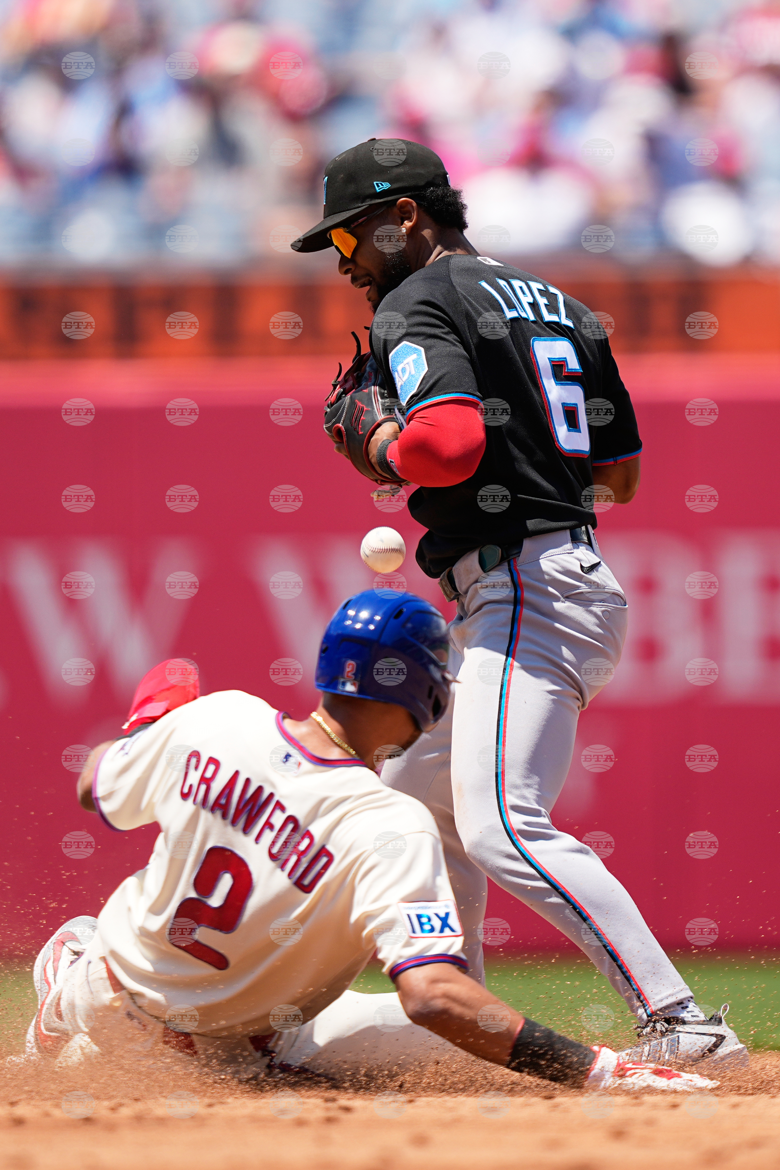 Marlins Phillies Baseball