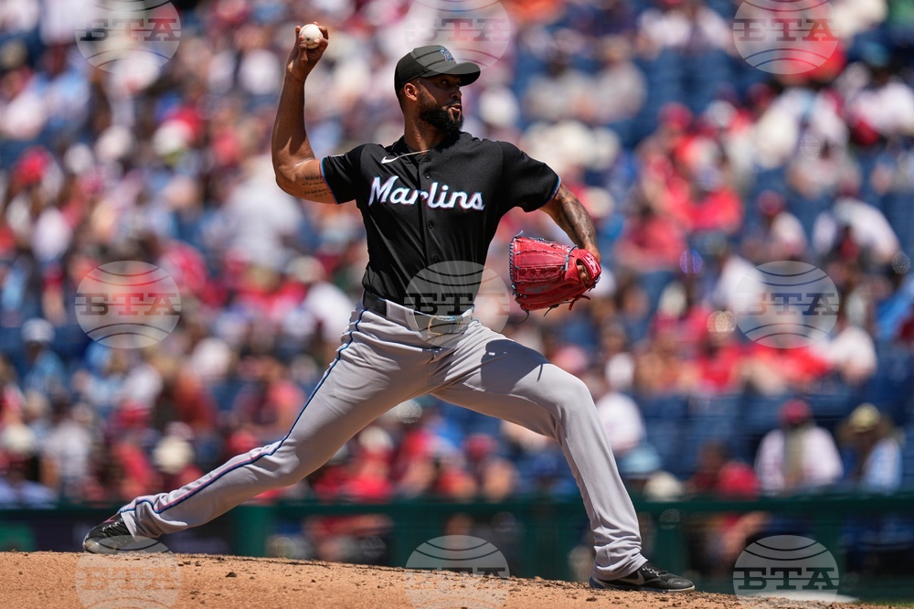 Marlins Phillies Baseball