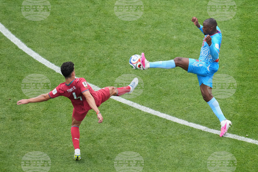 APTOPIX Congo Portugal WCup Soccer