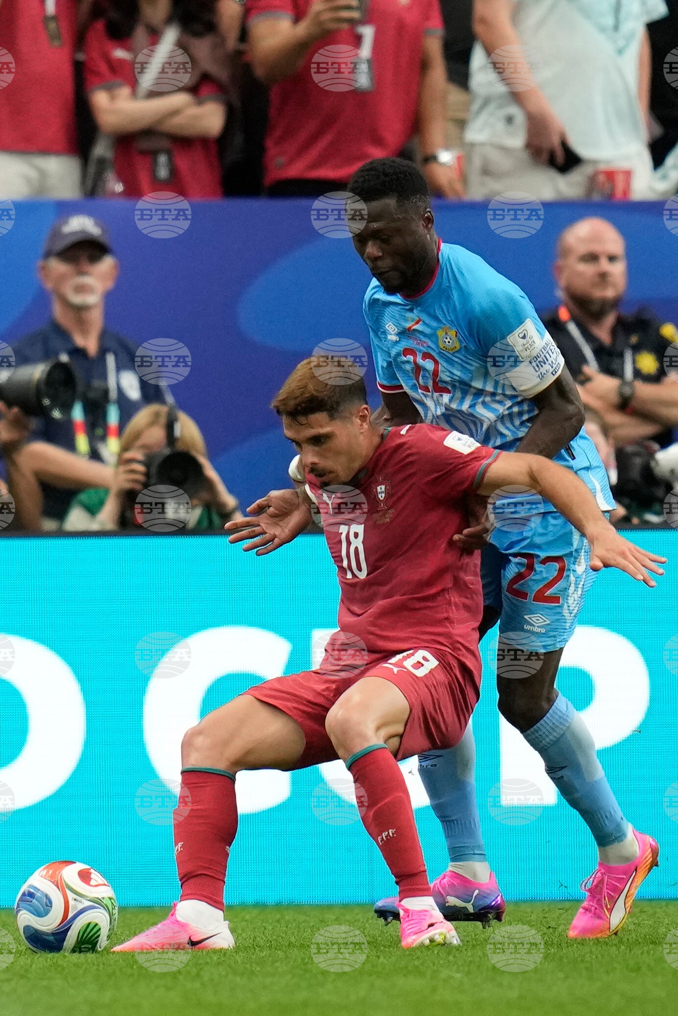 Congo Portugal WCup Soccer