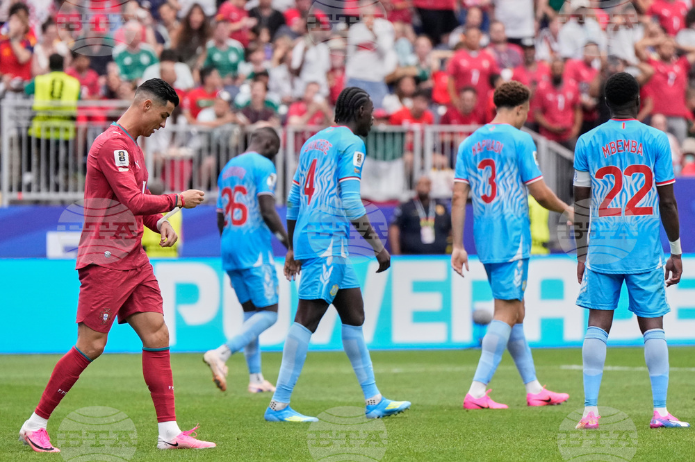 APTOPIX Congo Portugal WCup Soccer