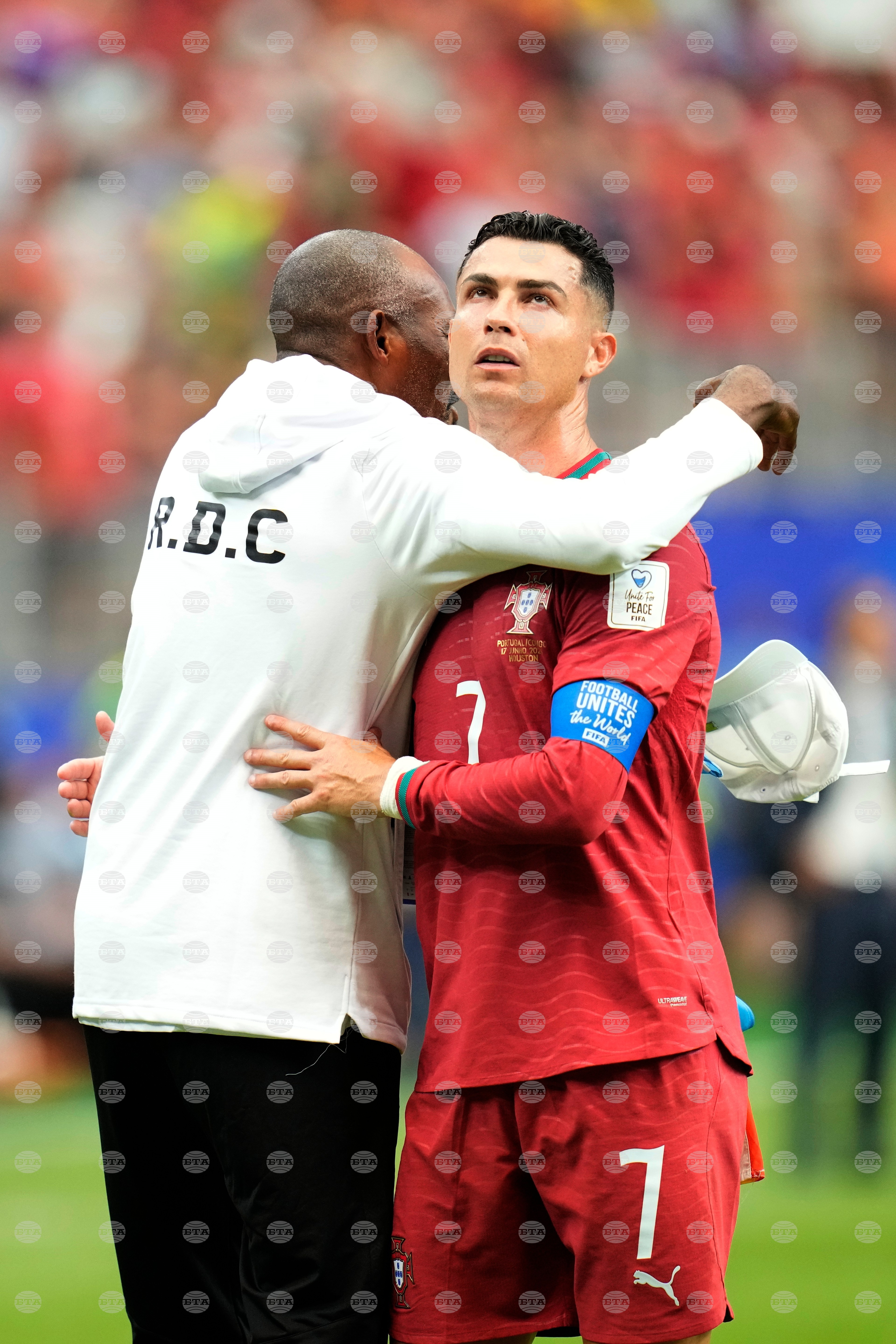 APTOPIX Congo Portugal WCup Soccer