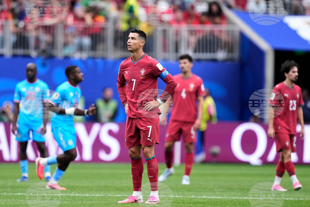 APTOPIX Congo Portugal WCup Soccer