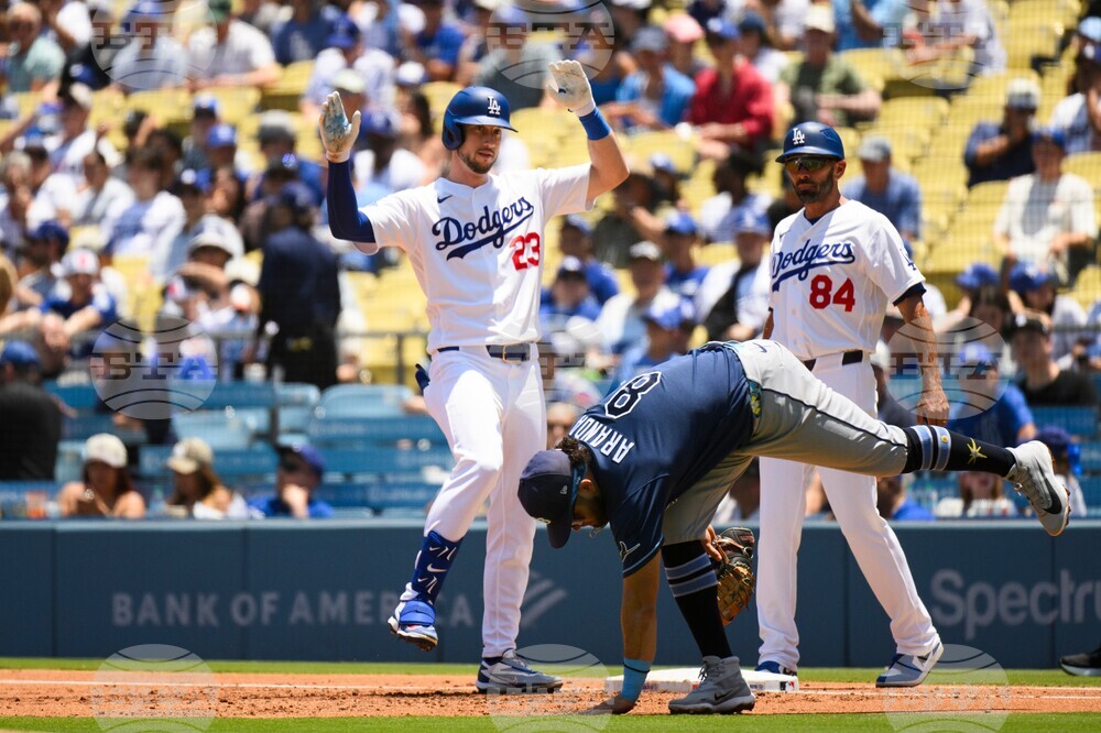 Rays Dodgers Baseball