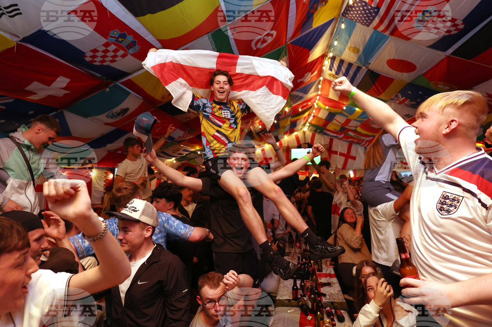 APTOPIX England WCup Soccer Reaction