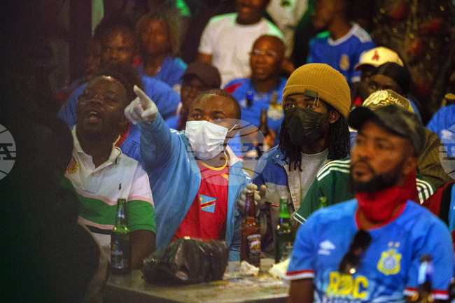 APTOPIX Congo WCup Soccer Reaction